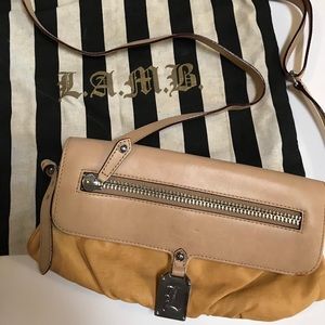 l.a.m.b. By Gwen stefani purse.  Mustard : tan